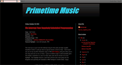 Desktop Screenshot of primetimemusic.net