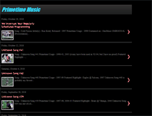 Tablet Screenshot of primetimemusic.net